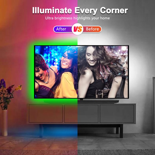 LED Traka RGB USB 5V (Bluetooth+Daljinski) 3 i 5M Silikonska - Slika 4