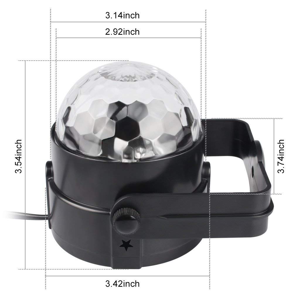 Led Party Light - Disko Kugla NOVO - Slika 6