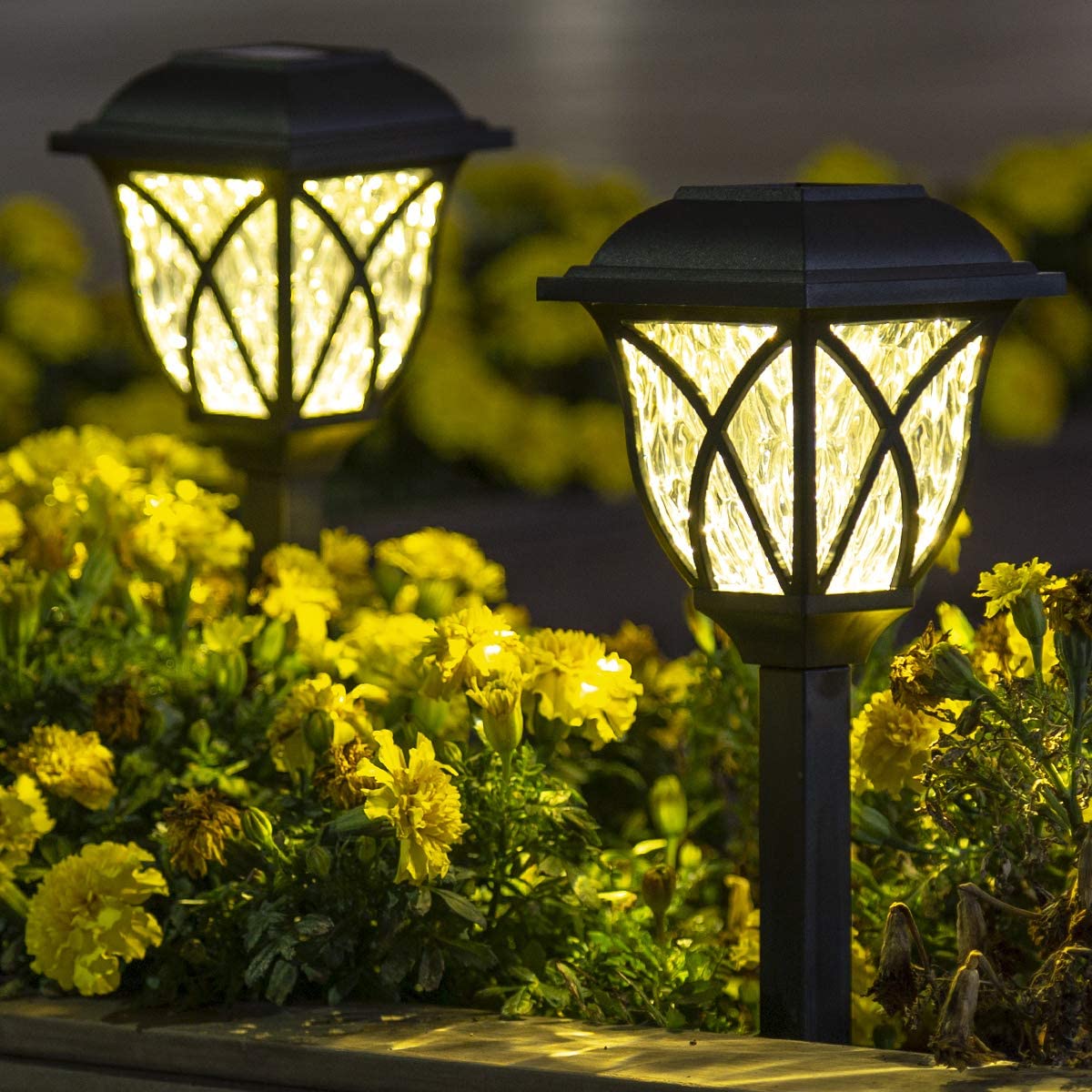 Solarne Lampe Za Baštu (6 komada)