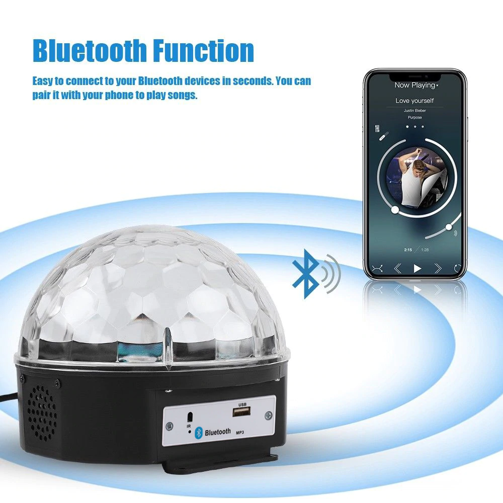 Disko Kugla MP3-Bluetooth LED Kugla - Slika 3