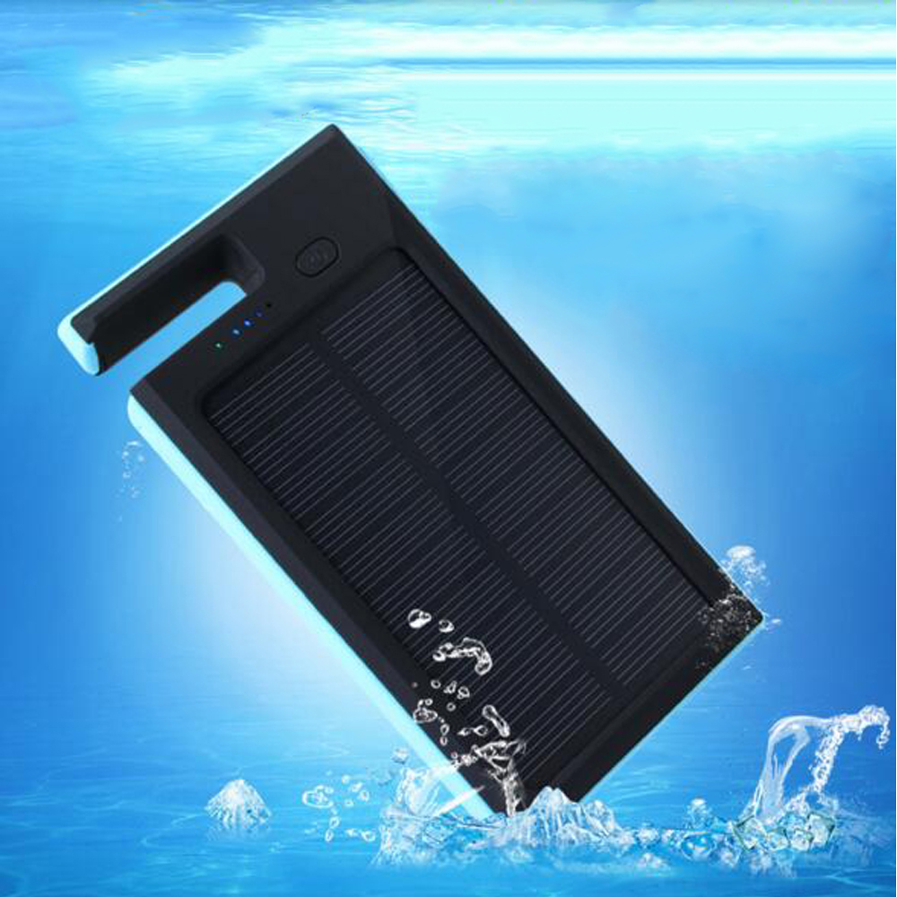 Vodootporni solarni punjač za sve telefone NOVO 20000 mAh - Slika 2