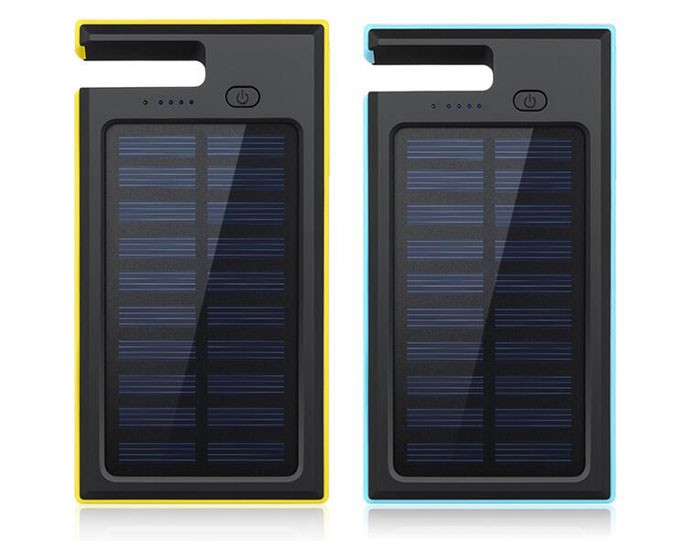 Vodootporni solarni punjač za sve telefone NOVO 20000 mAh - Slika 3