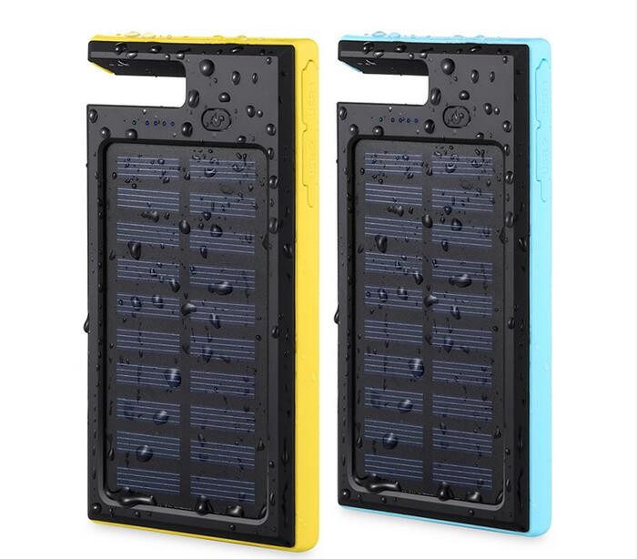 Vodootporni solarni punjač za sve telefone NOVO 20000 mAh