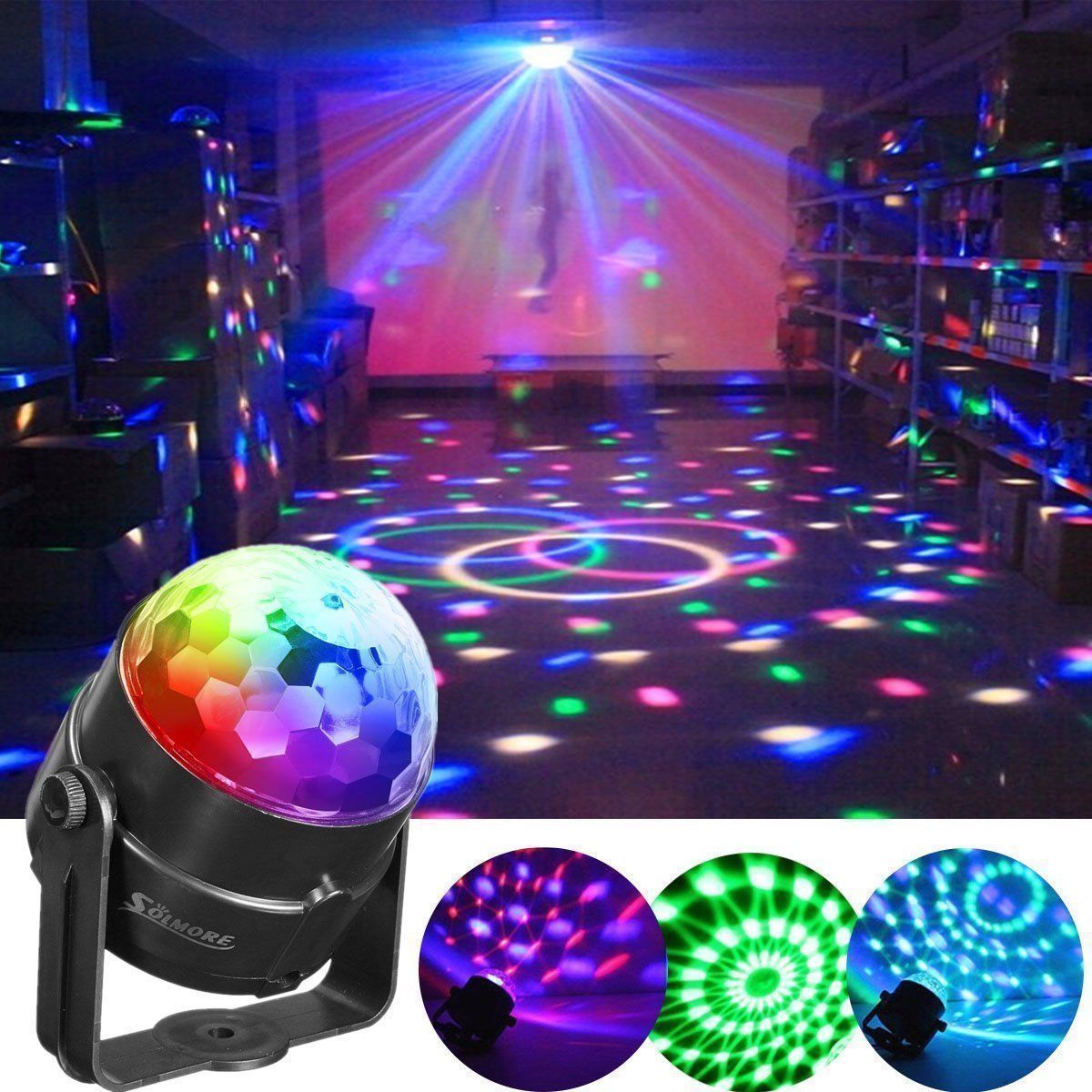 Led Party Light - Disko Kugla NOVO - Slika 3