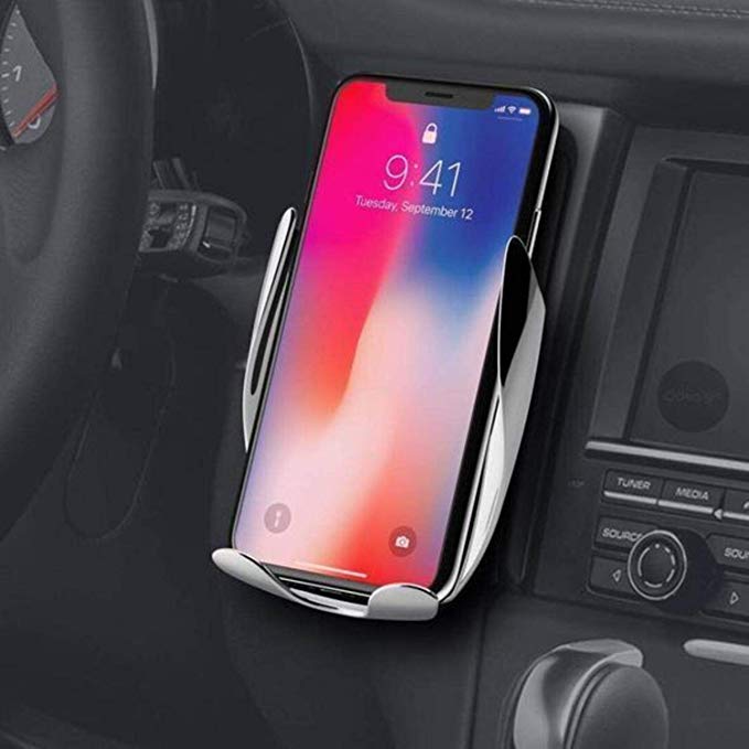 Auto držac za mobilni telefon i bežični WIFI punjač S5 sa senzorom - Slika 5