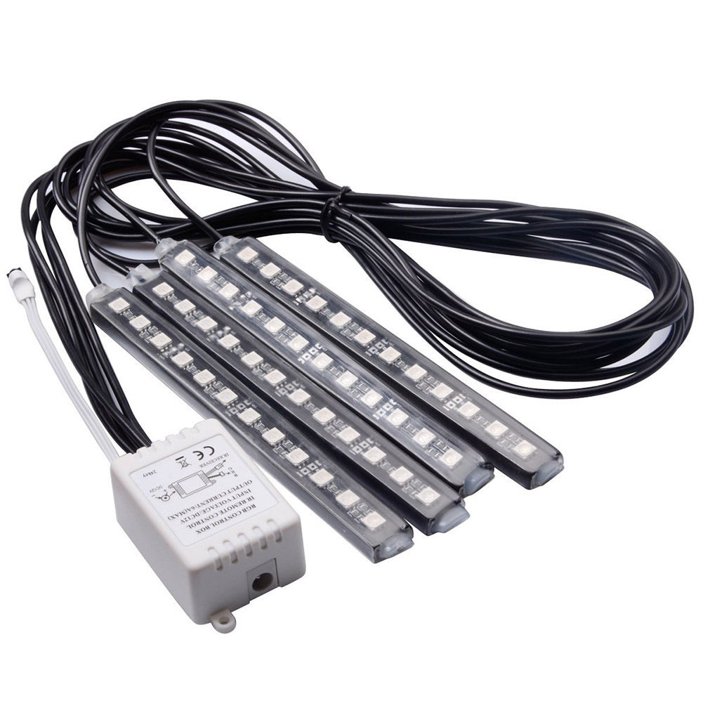 LED RGB Unutrašnja Auto Svetla + Daljinski - Slika 6
