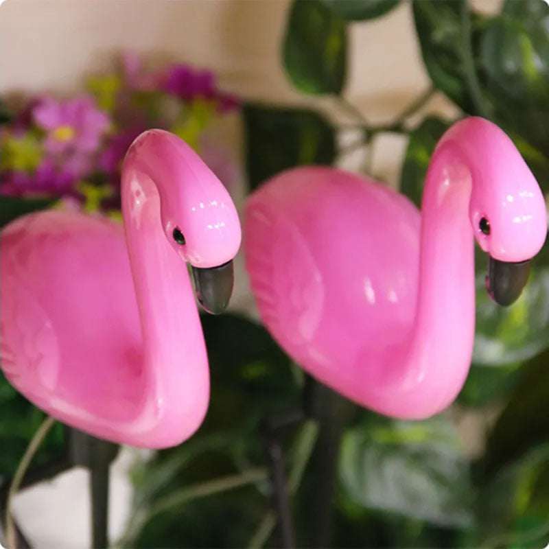Solarna Lampa Za Dvoriste - Flamingo
