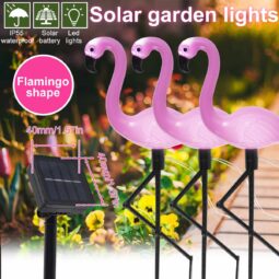 Solarna Lampa Za Dvoriste - Flamingo
