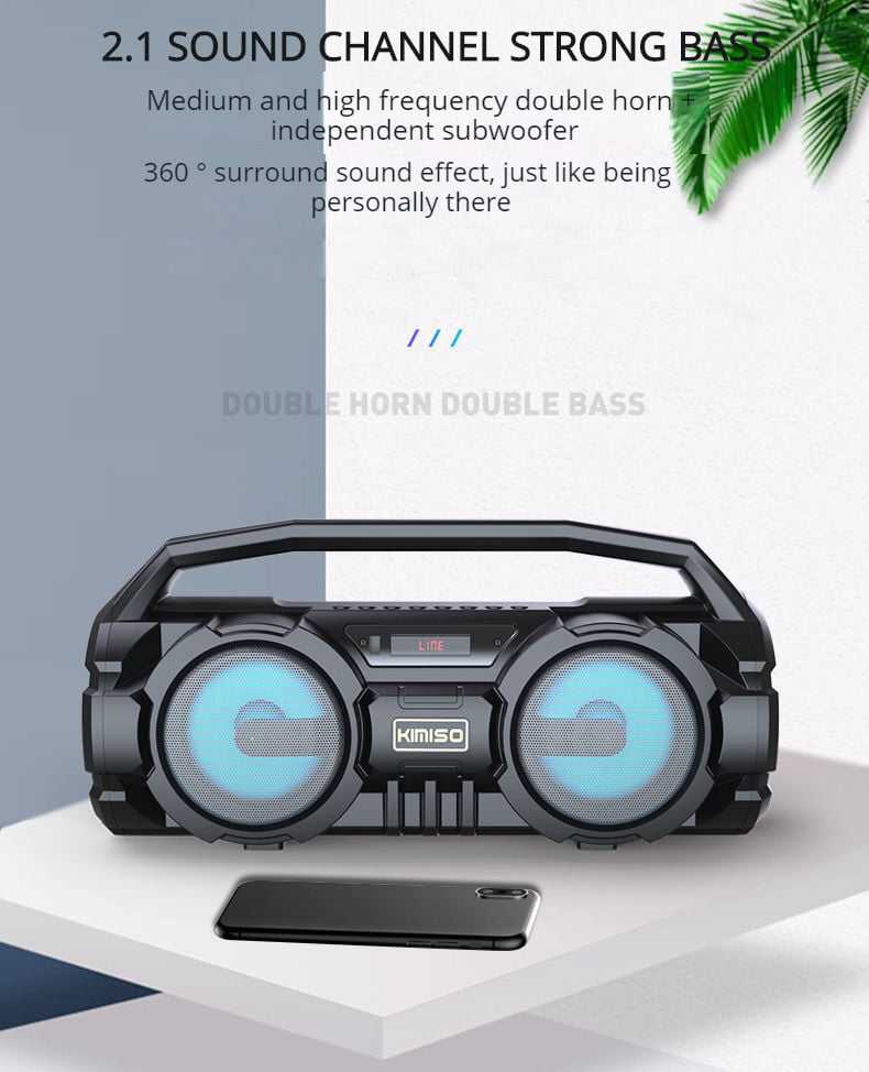 Prenosivi Bluetooth Zvucnik sa Mikrofonom