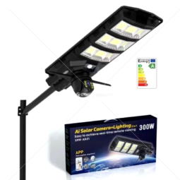 AI Solarna Kamera + Rasveta